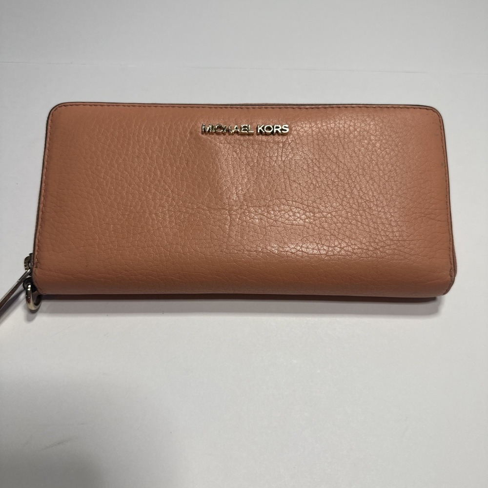 Michael Kors Jet Set Travel Double Zip Wristlet - Primrose